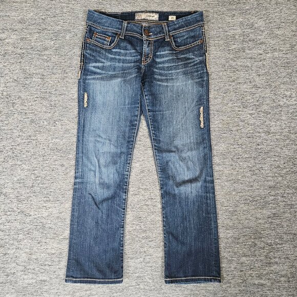 BKE Denim - BKE Women's Sabrina Boot Cut Denim Jeans Sz28 (30X29) Regular Blue Medium Wash